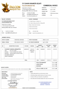 Commercial Invoice