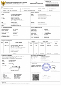 Goods Export Notification